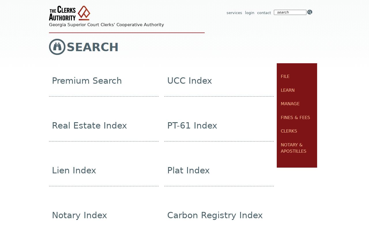 Richmond County people search in the GSCCCA recorded records index